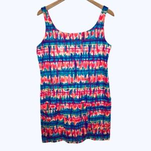 VINTAGE Jantzen Swim Cover Up - Retro - Size Large - With Pockets - 80s, 90s